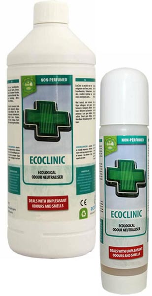 EcoClinc der Geruchsneutralisator in bei der Krankenpflege